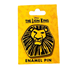 The Lion King the Broadway Musical - Lion Head Enamel Pin - LK LAPEL PIN