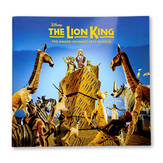 The Lion King the Broadway Musical - Souvenir Program 