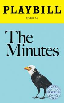 The Minutes 2022 Limited Edition Opening Night Playbill  