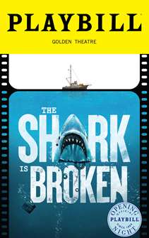 The Shark is Broken Limited Edition Official Opening Night Playbill 