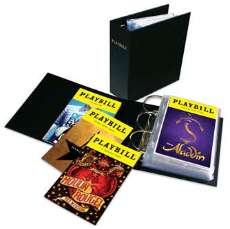 The Ultimate Playbill Binder - Archival Quality Storage for Contemporary Sized Playbills 