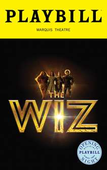 The Wiz 2024 Revival Limited Edition Official Opening Night Playbill 