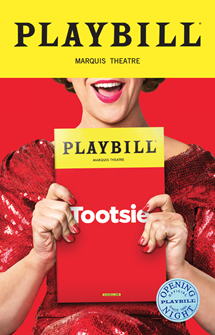 Tootsie Limited Edition Official Opening Night Playbill 