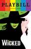 Wicked 2022 Playbill with Rainbow Pride Logo  
