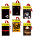 2012 Playbill Ornaments from the Broadway Cares Classic Collection -  Set of Six - BORQE9