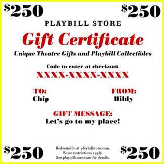 250 Email Gift Certificate