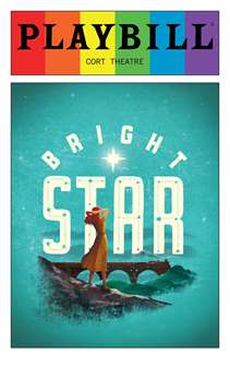 Bright Star - June 2016 Playbill with Rainbow Pride Logo 