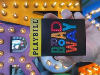 Playbill Broadway UpClose Magnet 