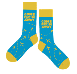 Come From Away the Broadway Musical Socks 
