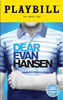 Dear Evan Hansen the Broadway Musical Limited Edition Official Opening Night Playbill 