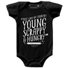 Hamilton the Broadway Musical Young and Scrappy Onesie  