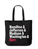 Hamilton the Broadway Musical Tote Bag 