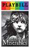 Les Miserables - June 2016 Playbill with Rainbow Pride Logo 