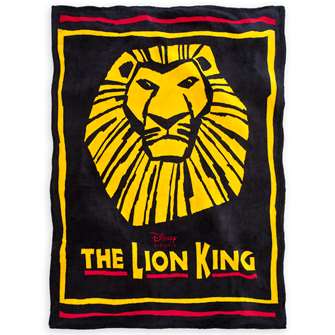 The Lion King the Broadway Musical - Show Logo Fleece Blanket 