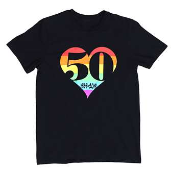 Playbill Pride 2019 Rainbow Heart T-Shirt 