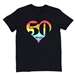 Playbill Pride 2019 Rainbow Heart T-Shirt - PBP19 HEARTTEE