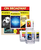 The 2020 On Broadway Calendar and Playbill Glassware Collection Combo 