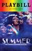 Summer The Donna Summer Musical - June 2018 Playbill with Rainbow Pride Logo 