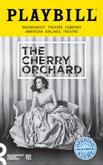 The Cherry Orchard Limited Edition Official Opening Night Playbill 