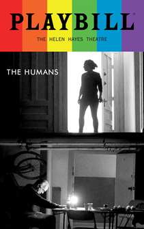 The Humans - June 2016 Playbill with Rainbow Pride Logo 