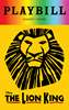 The Lion King - June 2018 Playbill with Rainbow Pride Logo 