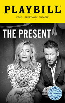 The Present Limited Edition Official Opening Night Playbill 