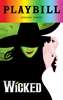 Wicked - June 2018 Playbill with Rainbow Pride Logo 