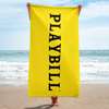Playbill Beach Towel - Playbill Logo 