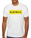 White Playbill Logo T-Shirt - PBWLOGOTEE
